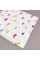 Муслінова пелюшка · 90×80 см. · Біла з машинками — Babywear