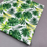 Муслінова пелюшка · 90×80 см. · Зелені тропіки — Babywear