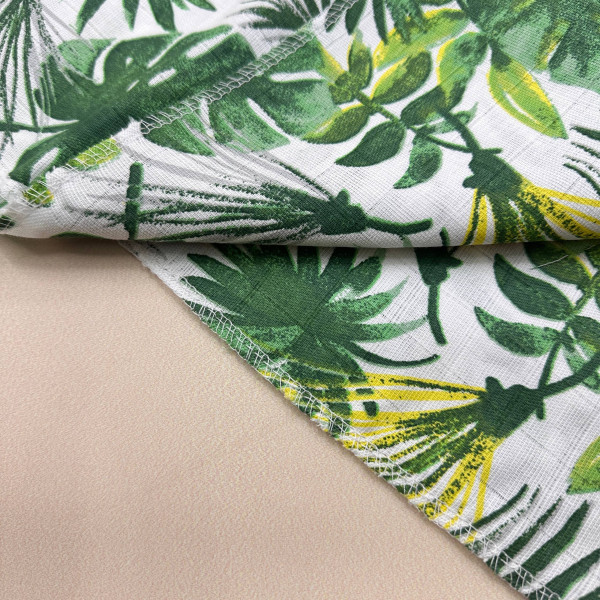 Муслінова пелюшка · 90×80 см. · Зелені тропіки — Babywear