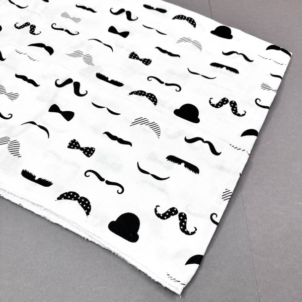 Муслінова пелюшка · 90×80 см. · Вуса — Babywear