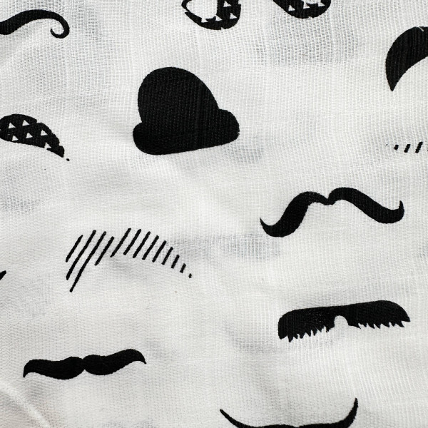 Муслінова пелюшка · 90×80 см. · Вуса — Babywear