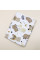 Бавовняна пелюшка · 60×45 см · Ведмедик з кулькою · Водонепроникна — Babywear
