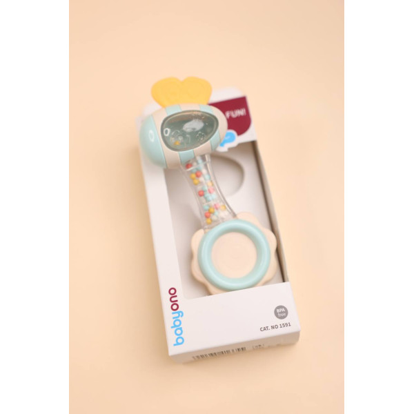 Брязкальце BabyOno Гантелька