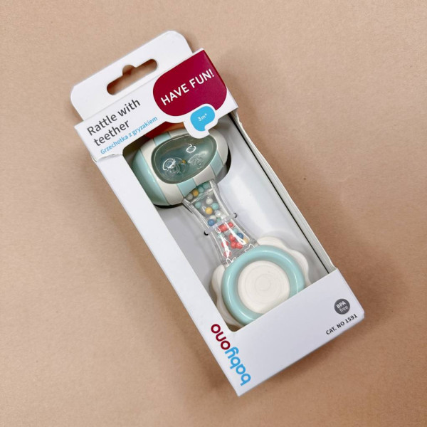 Брязкальце BabyOno Гантелька