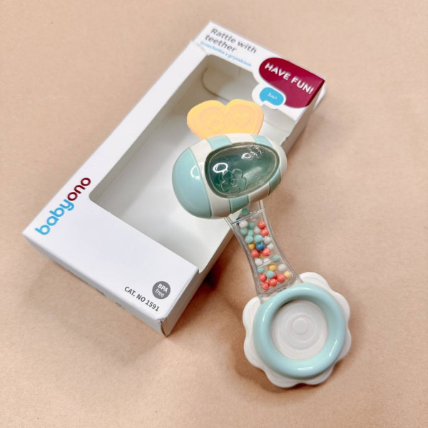 Брязкальце BabyOno Гантелька
