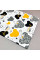 Бавовняна пелюшка · 90×70 см · Сіра з Міккі Маусами — Babywear