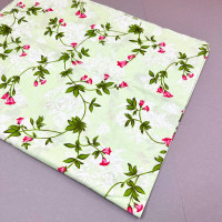 Бавовняна пелюшка · 90×70 см · Зелені гілочки — Babywear
