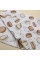 Бавовняна пелюшка · 90×110 см · Біла пряниками — Babywear