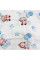 Бавовняна пелюшка · 90×110 см · Білі мішки з кульками — Babywear