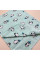 Бавовняна пелюшка · 90×110 см · Бірюзова з пінгвінами — Babywear
