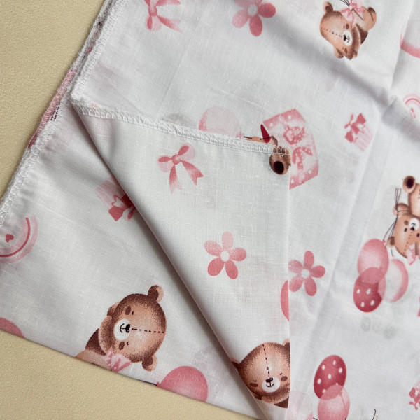 Бавовняна пелюшка · 90×110 см · Мішки з кульками — Babywear
