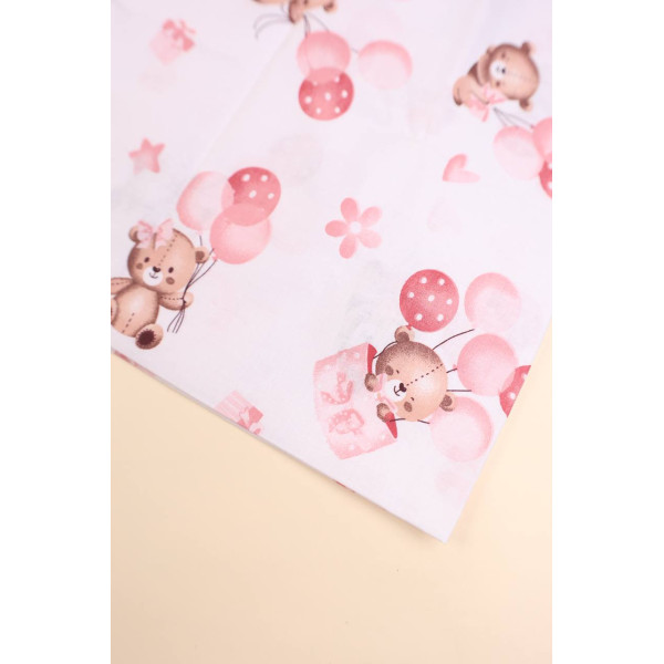 Бавовняна пелюшка · 90×70 см · Бежеві мішки — Babywear
