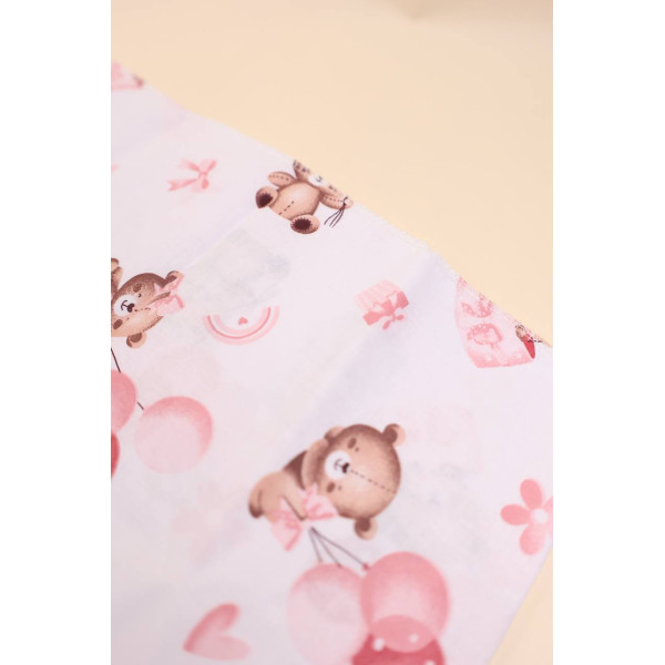 Бавовняна пелюшка · 90×70 см · Бежеві мішки — Babywear