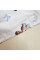 Бавовняна пелюшка · 90×70 см · Біла з мишкою — Babywear