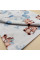 Бавовняна пелюшка · 90×70 см · Біла з мишкою — Babywear
