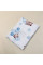 Бавовняна пелюшка · 90×70 см · Біла з мишкою — Babywear