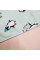 Бавовняна пелюшка · 90×70 см · Бірюзова з пінгвінами — Babywear