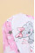 Чоловічок із літньої бавовни Рожевий із зірочками It`s a Girl (56–86)
