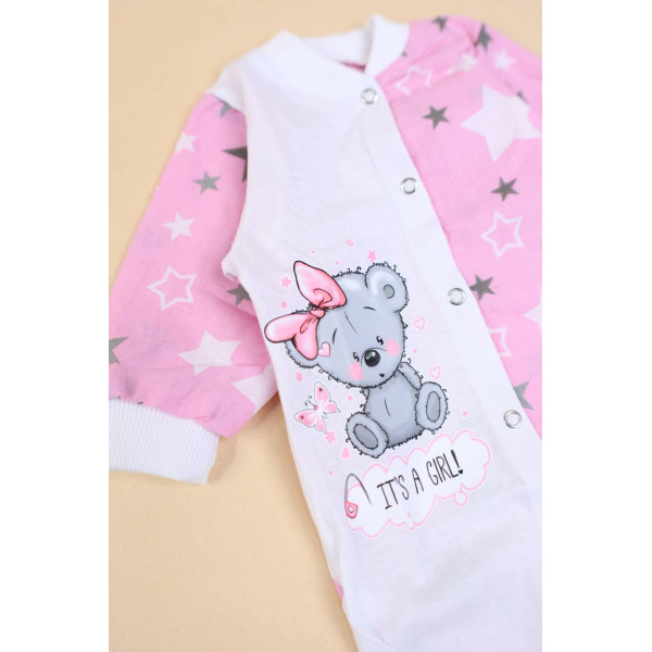 Боді із легенької бавовни "IT'S A Girl!" (56–86)