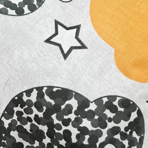 Непромокаюча пелюшка · Сіра з Мінні · З синтепоном — Babywear