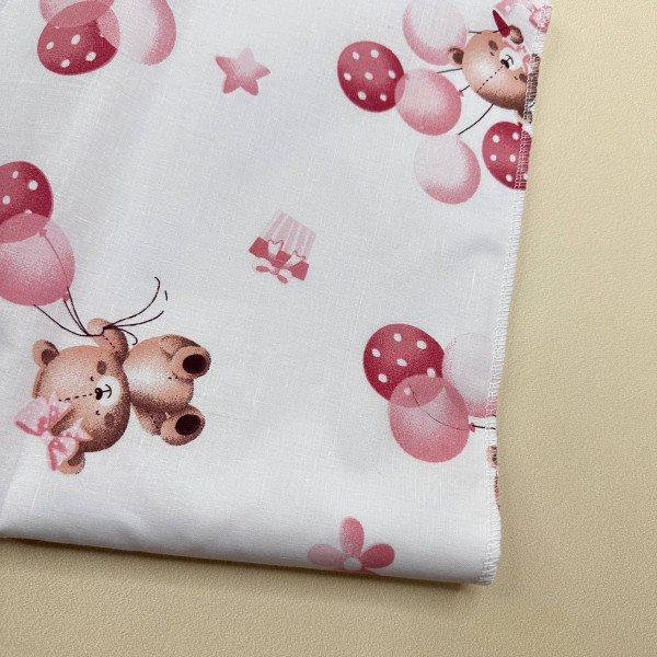 Непромокаюча пелюшка · 120×60 см · Біла мішки кульки — Babywear