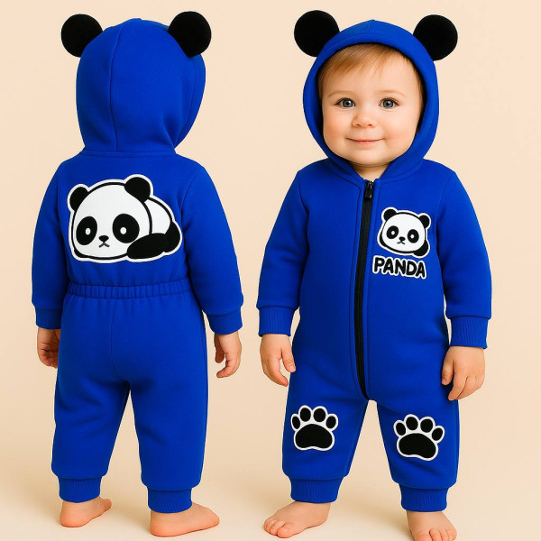 Ромпер із тринитки Синя Panda