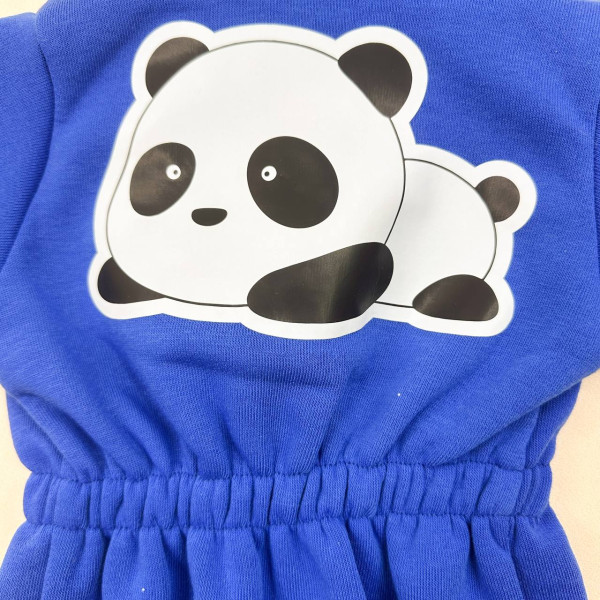 Ромпер із тринитки Синя Panda