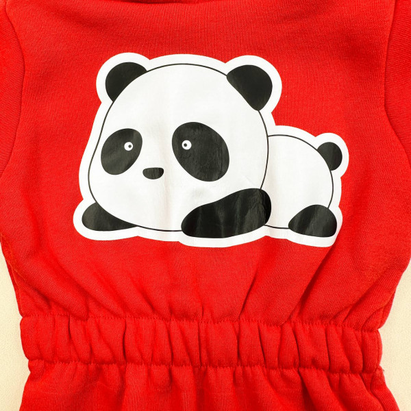 Ромпер із тринитки Червоний Panda