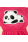 Ромпер из тринитки Малиновий Panda