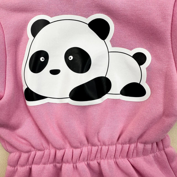 Ромпер из тринитки Рожевий Panda