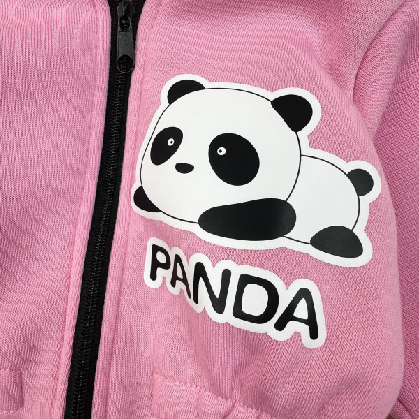 Ромпер из тринитки Рожевий Panda