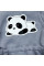 Ромпер из тринитки Графітовий Panda