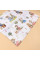 Муслінова пелюшка · 90×80 см. · Великодні зайчики — Babywear