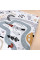 Муслінова пелюшка · 90×80 см. · Мапа з тваринками — Babywear