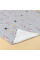 Бавовняна пелюшка · 80×65 см · Сіра з зайчиками — Babywear