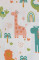 Байкова пелюшка · 80×90 см. · Екзотичні звірі — Babywear
