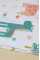 Байкова пелюшка · 80×90 см. · Екзотичні звірі — Babywear