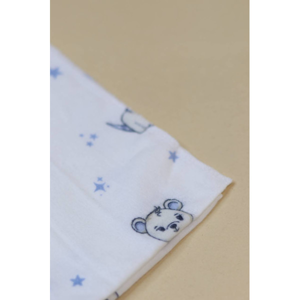 Байкова пелюшка · 80×90 см. · Сонний ведмедик — Babywear