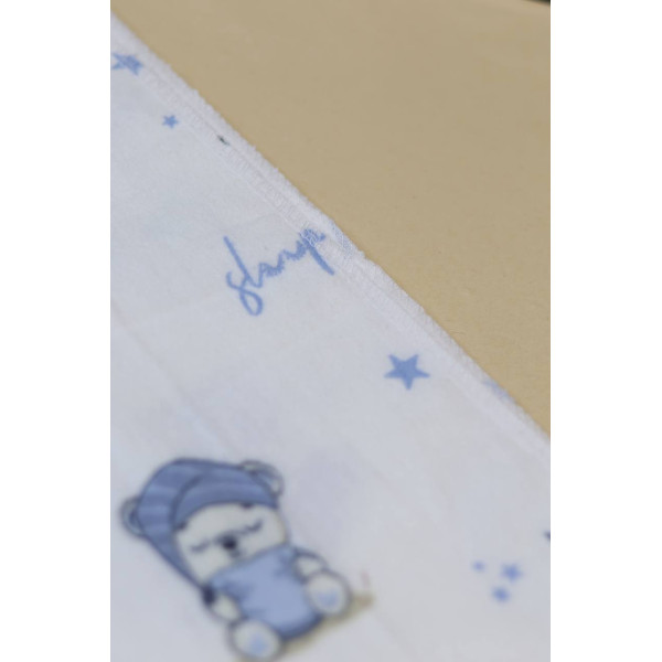 Байкова пелюшка · 80×90 см. · Сонний ведмедик — Babywear