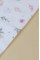 Байкова пелюшка · 80×90 см. · Рожеві квіти — Babywear