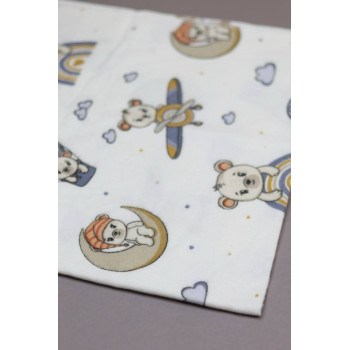 Байкова пелюшка · 80×90 см. · Ведмедики — Babywear