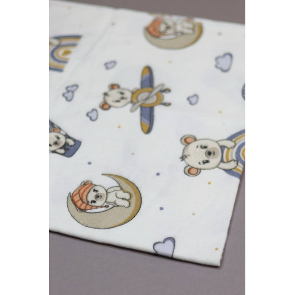 Байкова пелюшка · 80×90 см. · Ведмедики — Babywear