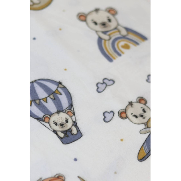 Байкова пелюшка · 80×90 см. · Ведмедики — Babywear
