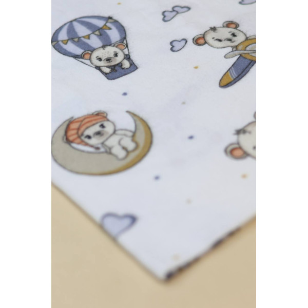 Байкова пелюшка · 80×90 см. · Ведмедики — Babywear