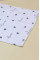 Непромокаюча пелюшка · 120×60 см · Біла сердечка Love — Babywear